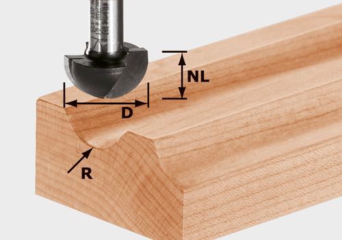 FESTOOL HÅLKÄLSFRÄS HW S8 R12,7