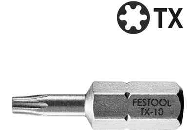 FESTOOL BITS TX 10-25/10
