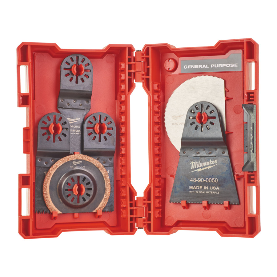 MILWAUKEE MULTITOOL BLADE SET 9PC - 1P