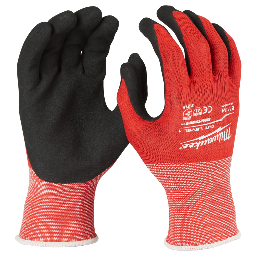 MILWAUKEE DIPPED GLOVES CUT LEVEL 1 - XL/10 - 1P