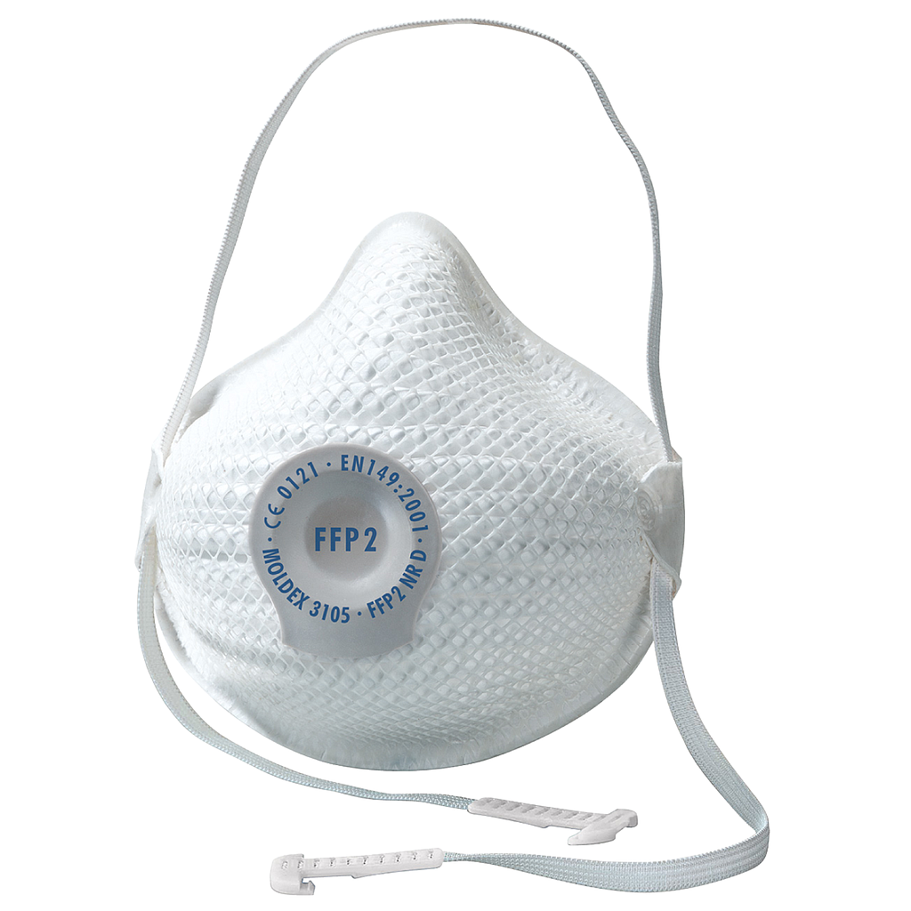 FILTRERANDE HALVMASK MOLDEX 3205 FFP3 M/L 10ST
