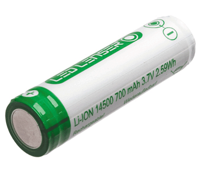 LEDLENSER P5R ICR14500 LITHIUM BATTERI