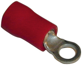 ABICO RING 6MM RÖD 0,5-1,0MM²