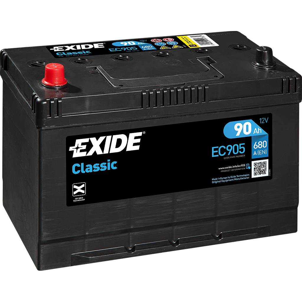BATTERI EC905 EXIDE CLASSIC