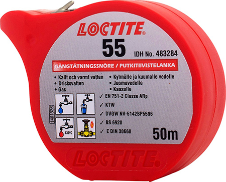 GÄNGTÄTNINGSSNÖRE LOCTITE 55 50M