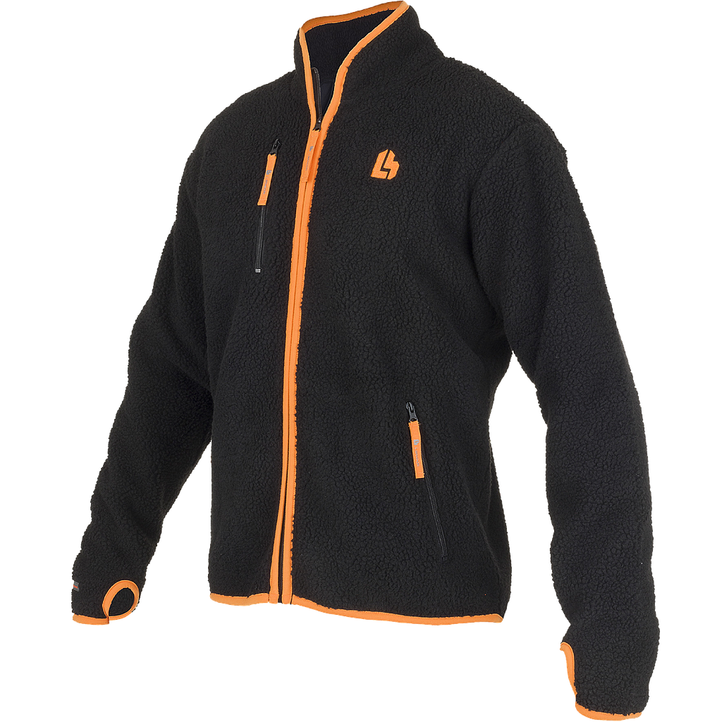 JACKA L.BRADOR 6026P SVART M
