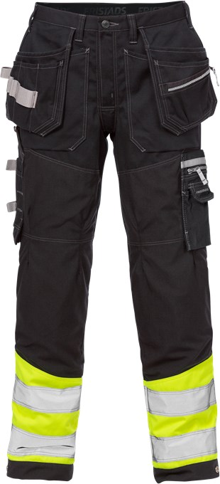 FRISTADS VARSEL HANTVERKARBYXA 2127 CYD, KLASS 1