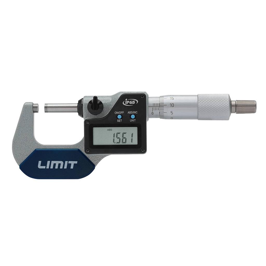 MIKROMETER DIGITAL LIMIT PRD 0-25MM IP65