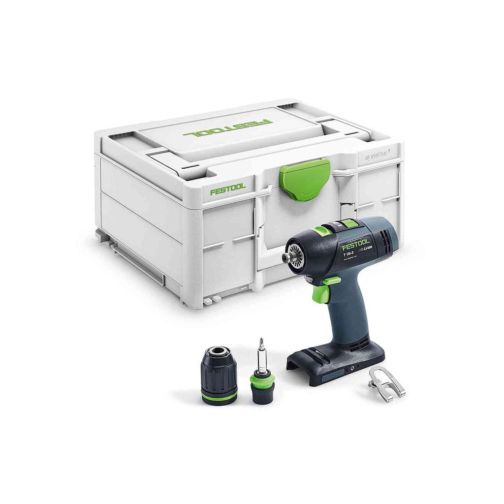 FESTOOL SKRUVDRAGARE T18+3 BASIC