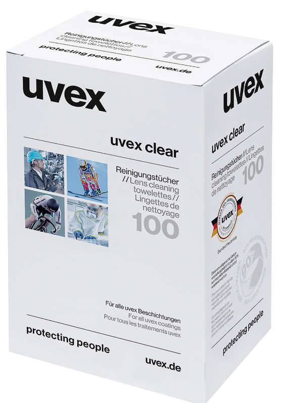 VÅTSERVETT 9963000 CLEAR UVEX