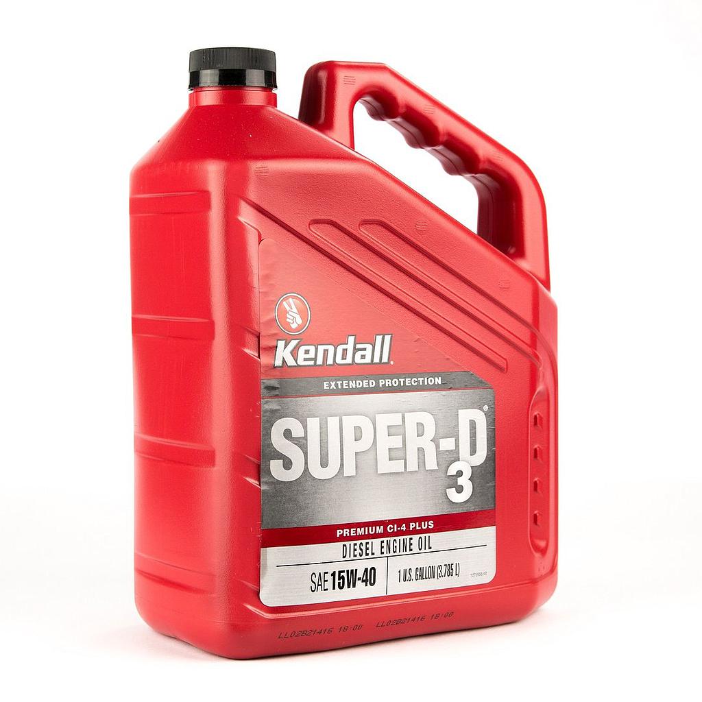 KENDALL SUPER-D XA 15W-40 4L