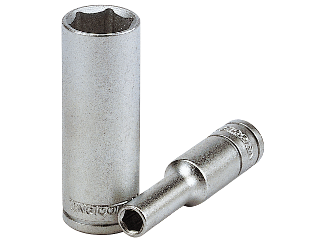 TENG TOOLS HYLSA LÅNG 1/4" 7MM 6-KANT