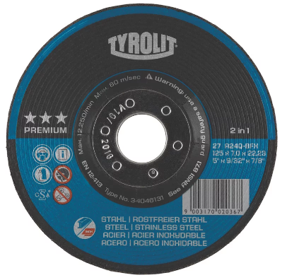 TYROLIT PREMIUM SLIPSKIVA 2IN1 150X7,0